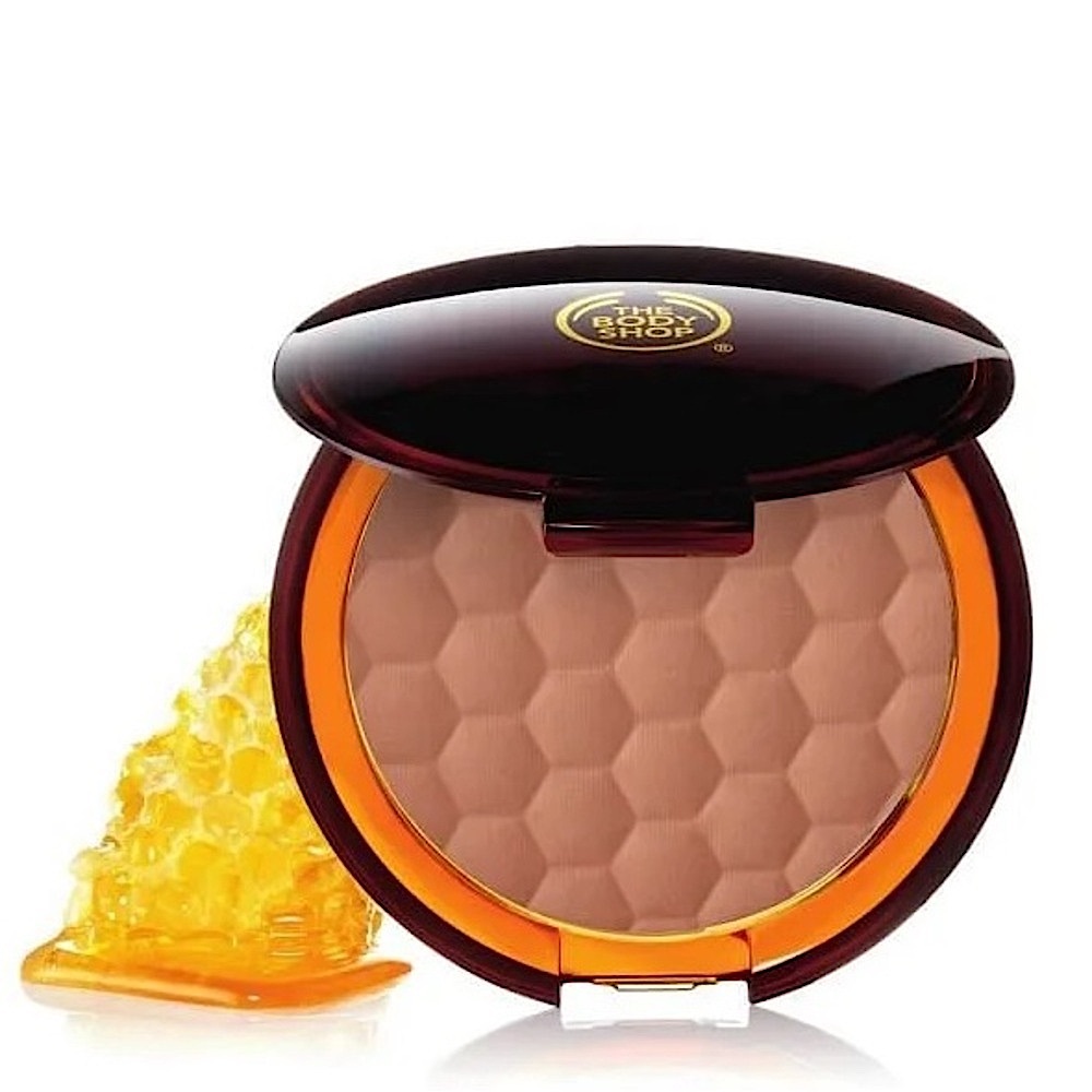 🔥2/$40🔥 The Body Shop Honey Matte Natural Finish Soft Glow Powder Bronzer 03